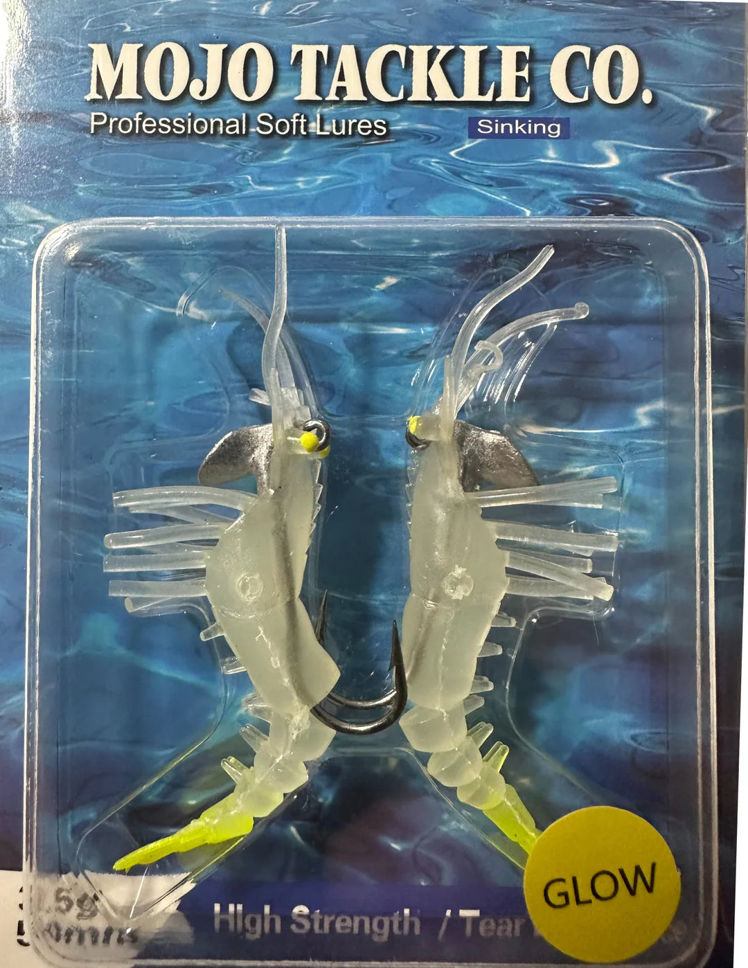 Mojo 1/16oz Slow Sinking Shrimp (2-Pack)