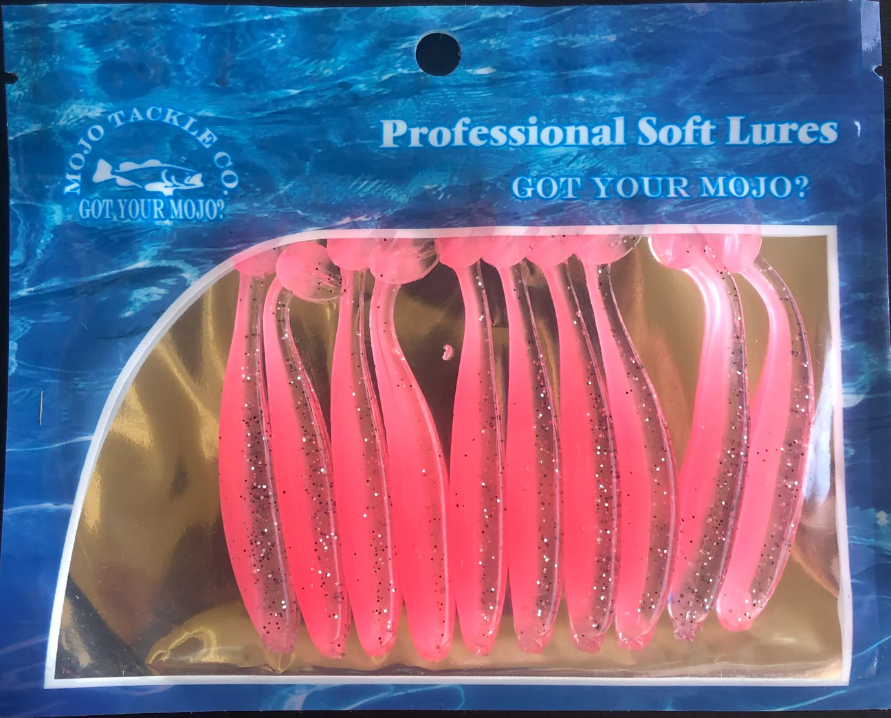 Mojo 2 3/4” Paddle Tail Lures (10-Pack)