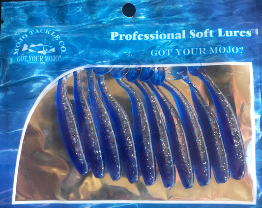 Mojo 2 3/4” Paddle Tail Lures (10-Pack)