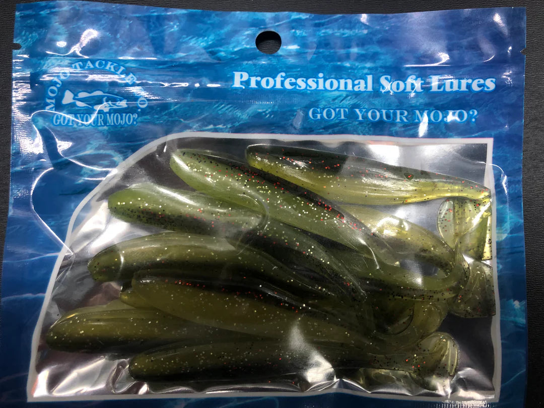 Mojo 3.5” Paddle Tail Lures (10-Pack)