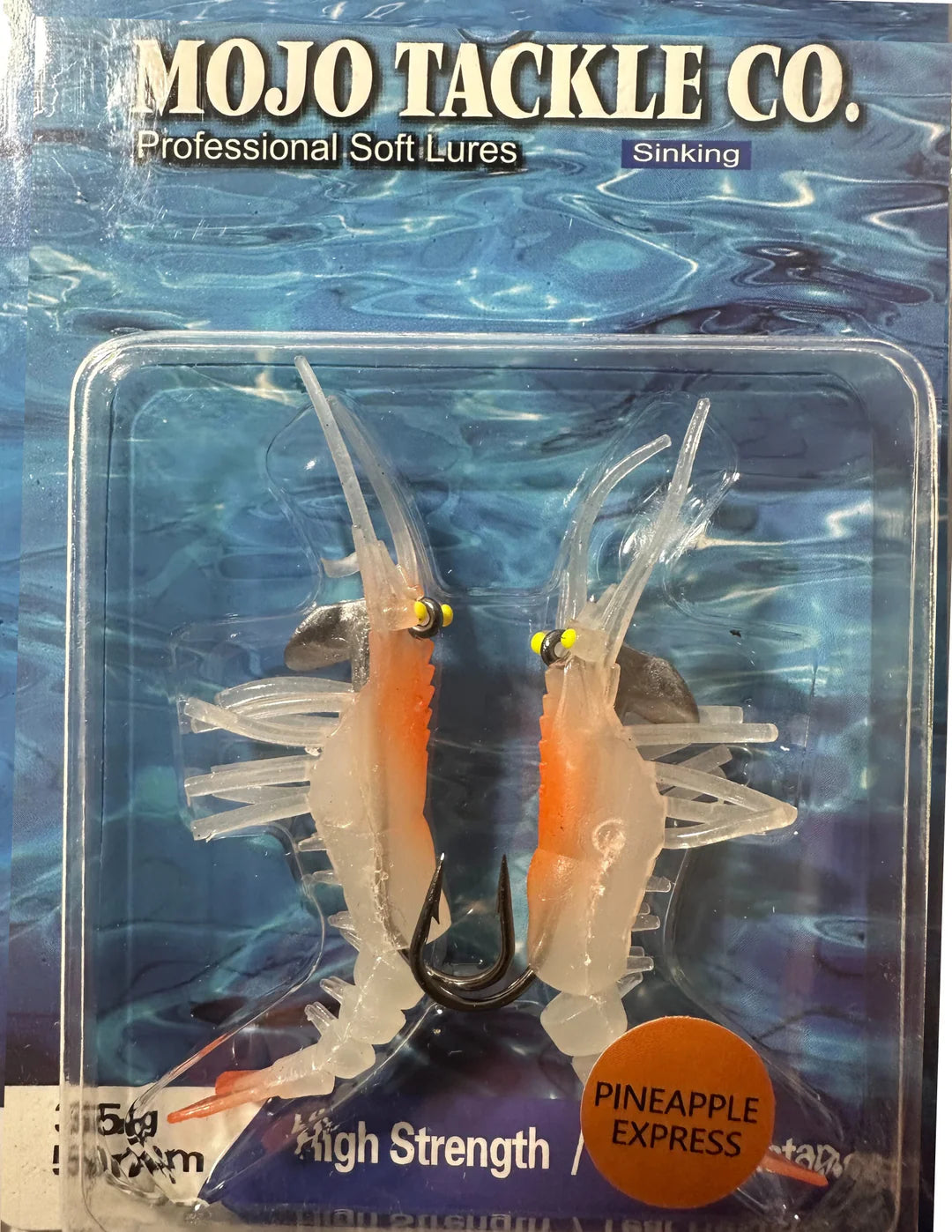 Mojo 1/16oz Slow Sinking Shrimp (2-Pack)