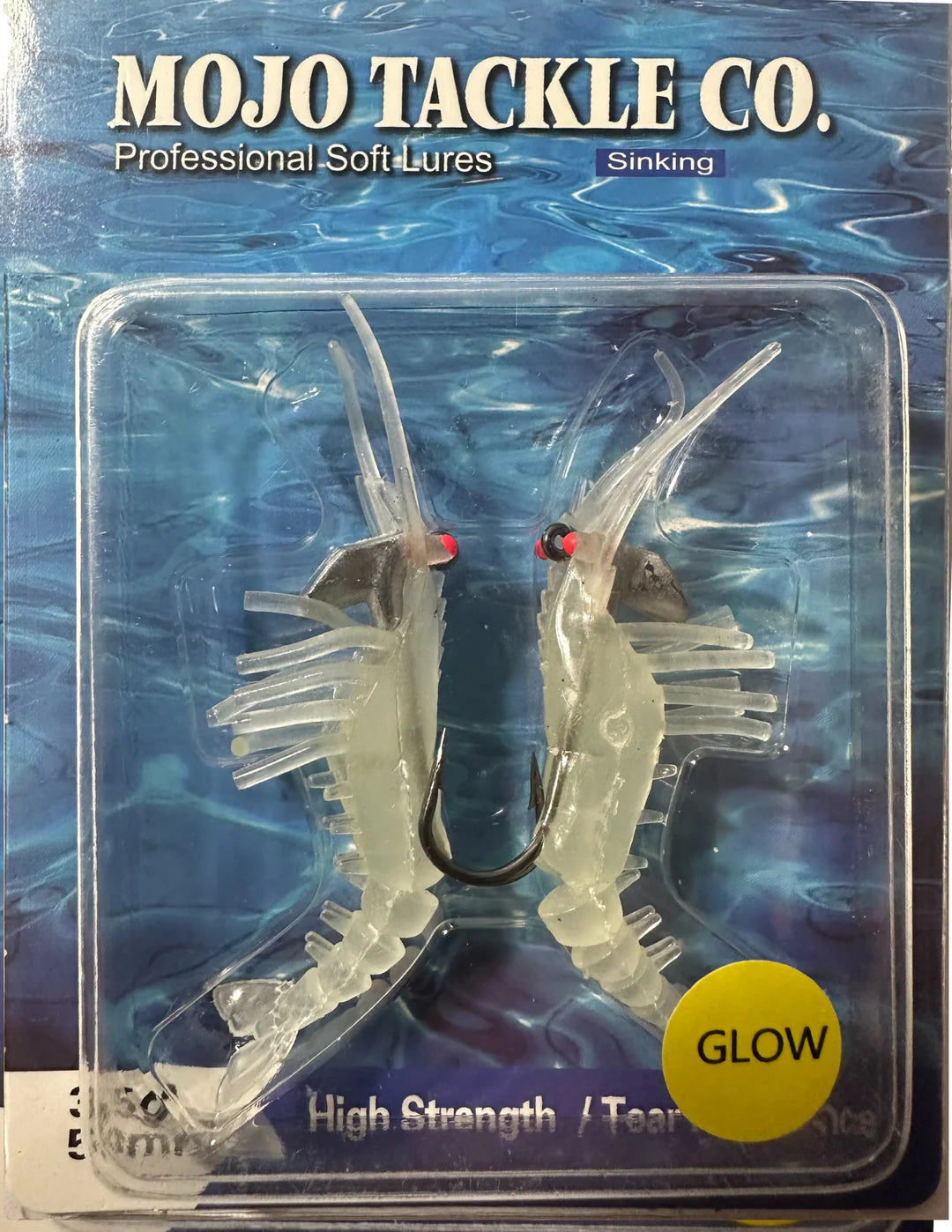 Mojo 1/16oz Slow Sinking Shrimp (2-Pack)